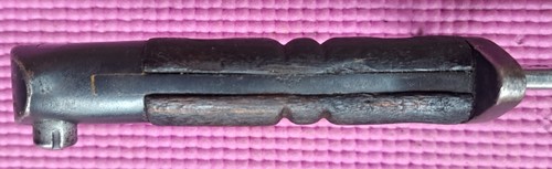 Nice US Army WW1 M1917 Canadian Remington Bayonet w/Scabbard-GK/GE Maker - Picture 6 of 24
