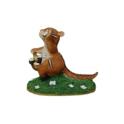 Charming Tails WEDDING DAY BLOSSOMS Chauncey Chipmunk Figurine
