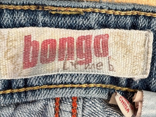 Vintage Bongo Let me b. Wide Leg Jeans Größe 11 Taschen Y2K Hippie Grunge - Bild 3 von 11