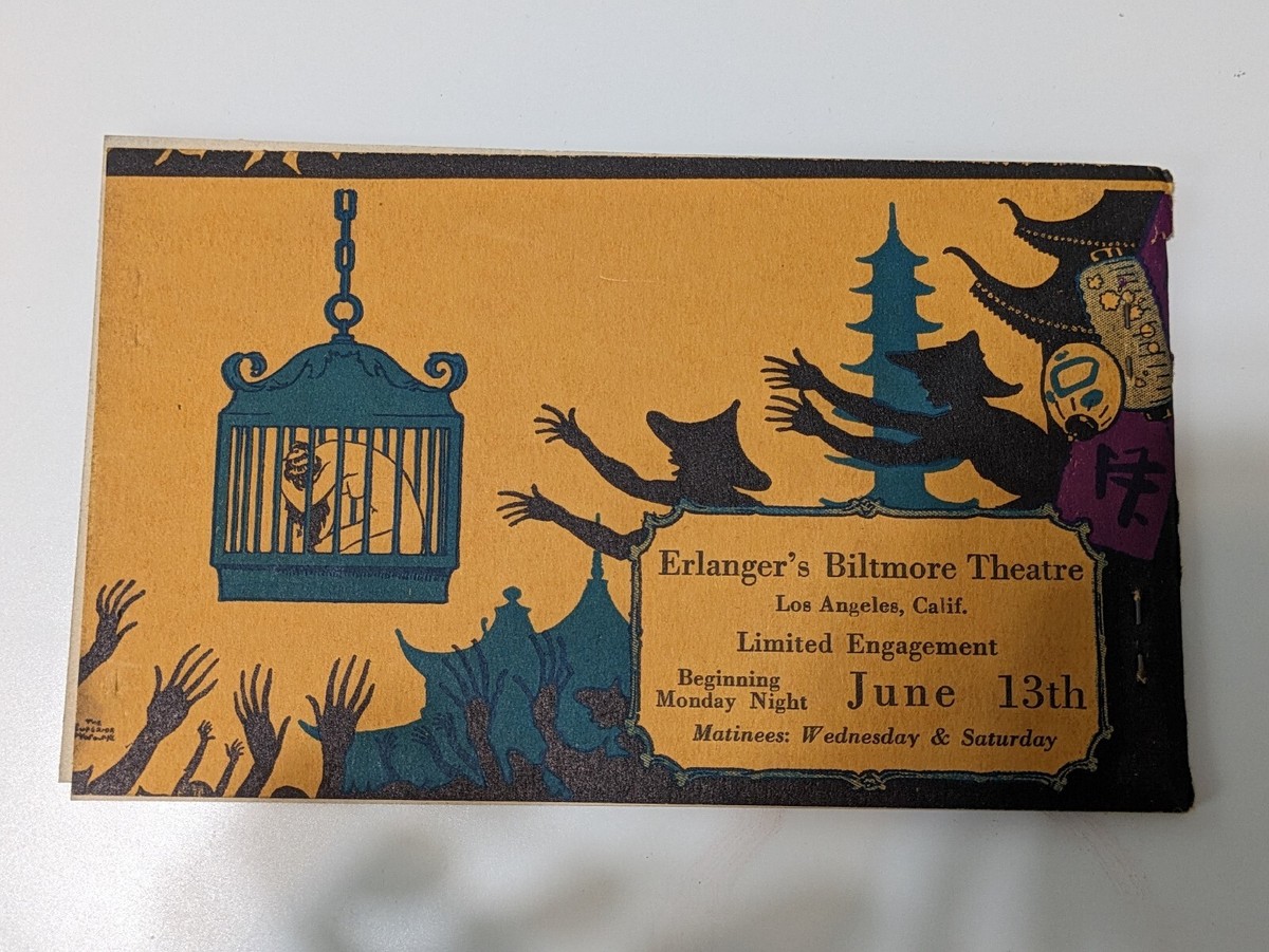1927s Los Angeles Biltmore Theatre Florence Reed in The