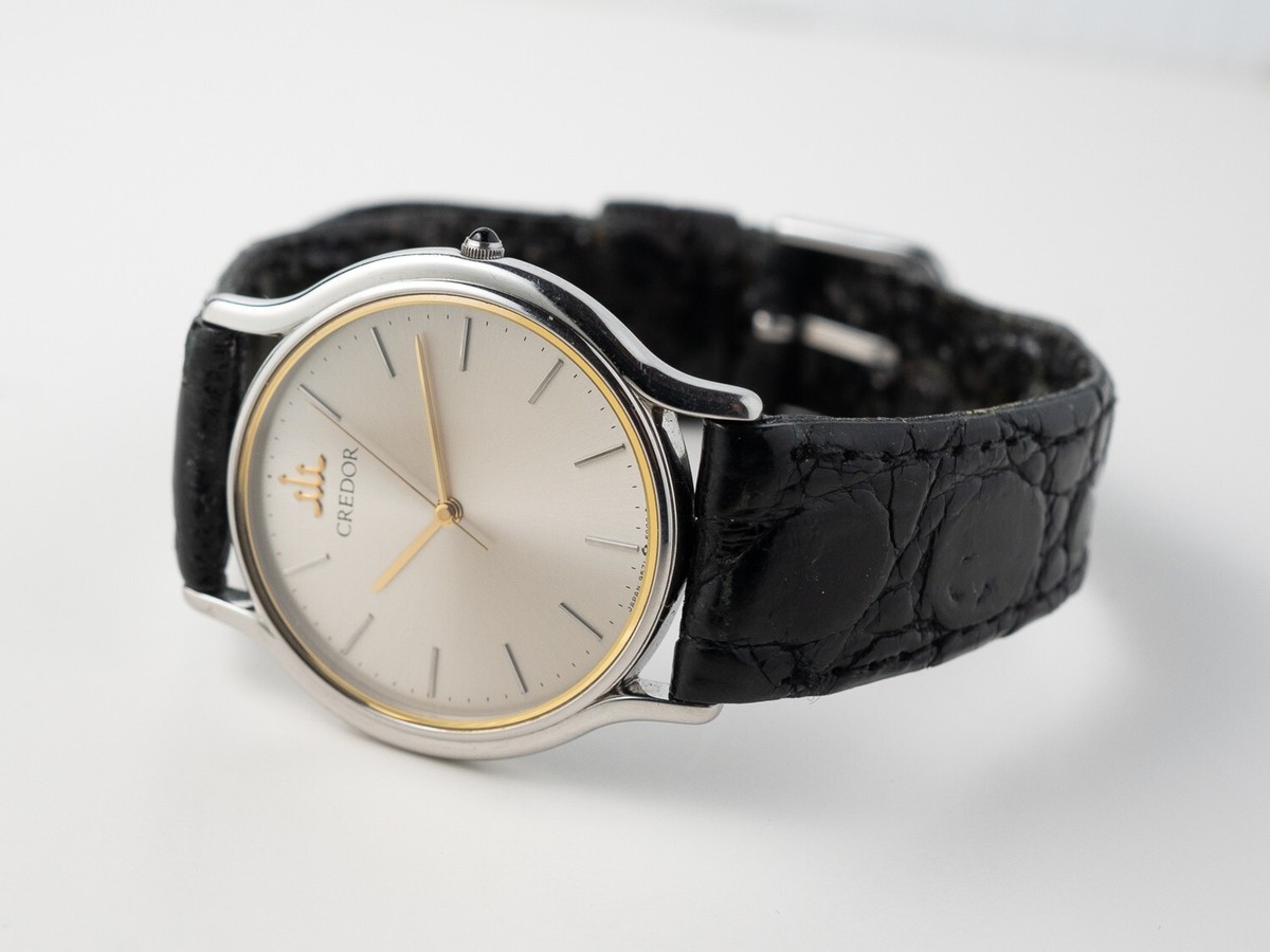 Seiko Credor 9571-6000 Silver Dial Quartz Dress Watch | eBay Seiko Credor 9571-6000 Silver Dial Quartz Dress Watch | eBay