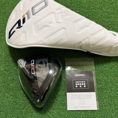 TaylorMade Q i10 コアモデル　10.5度 ヘッド及びカバー付き TaylorMade Qi10 Driver Head Only 10.5deg Right Hand w/Headcover