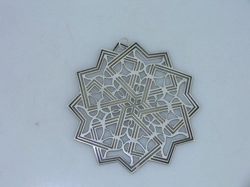 Sterling Silver MMA Christmas Snowflake Ornament 1992 - 第 2/5 張圖片