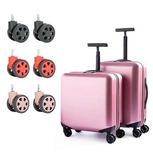 AU HOT Replacement Smooth Rolling 360 Degree Rotating Luggage Wheel Accessories - Picture 3 of 14