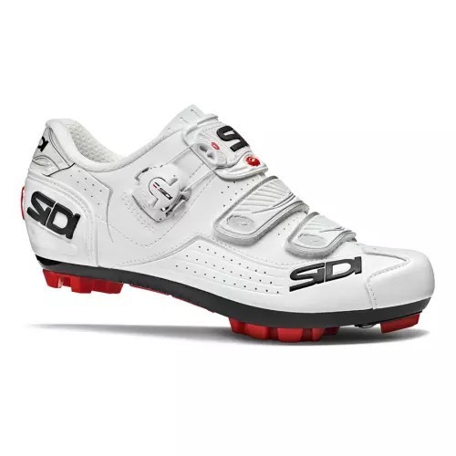 SCARPE BICI DA MTB SIDI TRACE -BIANCO-MODELLO-2019- NUMERO 39 CON GARANZIA SCARPE BICI DA MTB SIDI TRACE -BIANCO-MODELLO-2019- NUMERO 39 CON GARANZIA