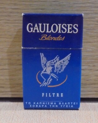 Gauloises French Vintage Cigarette Poster Mid Century Wall Art 24x36