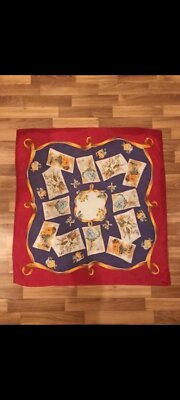 Blumarine Jacquard Silk Multicolor Scarf