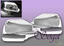 FOR 2011-2015 FORD EXPLORER CHROME MIRROR FULL COVER COVERS W/SIGNAL CUT US SELL