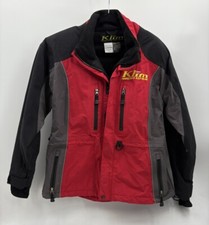 Klim Gore-Tex Snowmobile Coat Jacket Women's Size XL Red Black