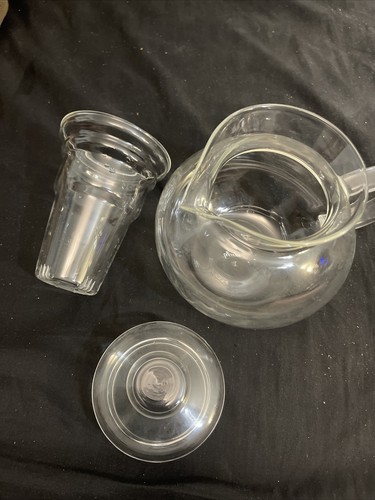 Primula Teapot w/ Glass Tea Infuser Insert 40 oz. ~ 3 Piece Set by Epoca Mint - Picture 4 of 5
