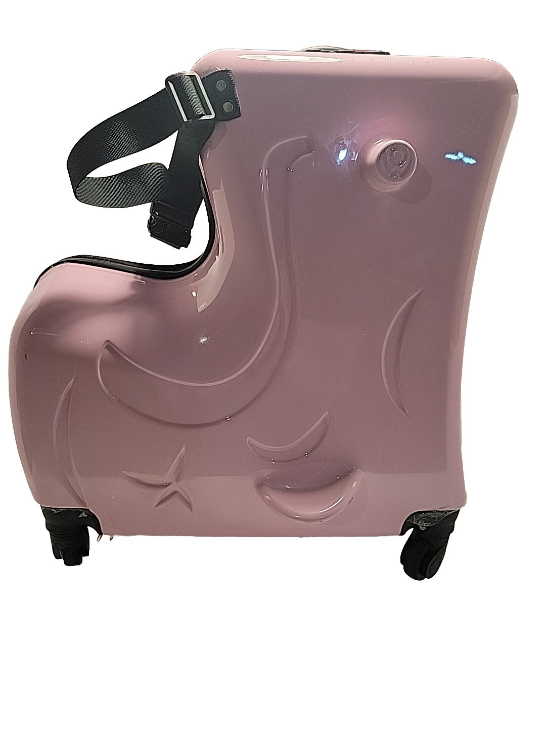 20 Inch NA AO WEI LA OW Kid's Ride on Suitcase Luggage w Spinner