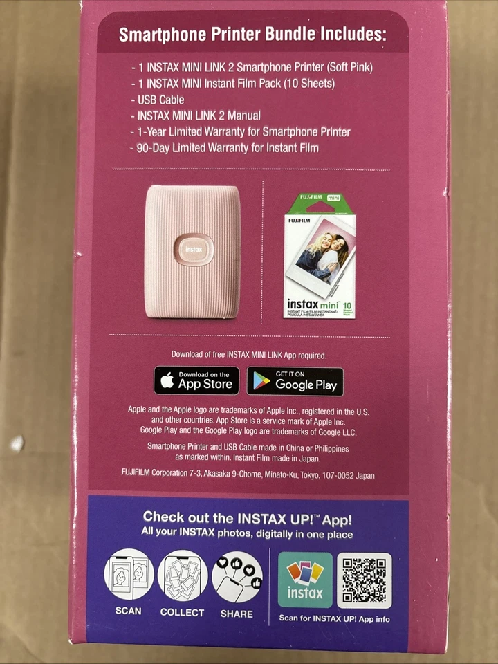 Fujifilm instax mini Link 2 Smartphone Printer - Image 3 of 3