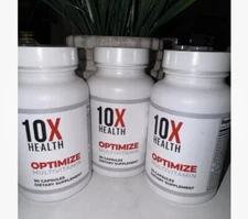 10X Health Optimize Methylated Multivitamin for Men & Women - Vitamins (3Pack)