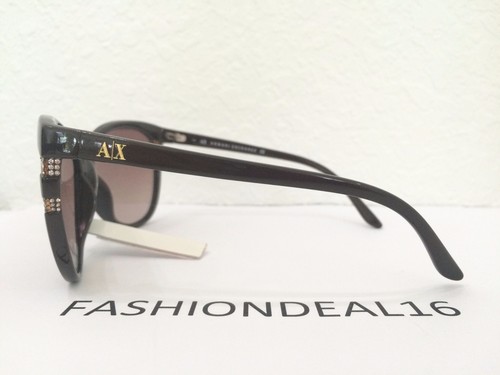 Armani Exchange Gafas de sol Armani Exchange Women's Brown/Crystals AX205/S 0YKQ02 - Imagen 3 de 4