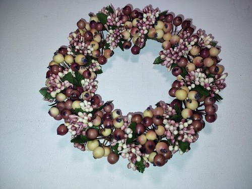 Beaded candle ring. For a 4.5" pillar candle - Picture 5 of 7