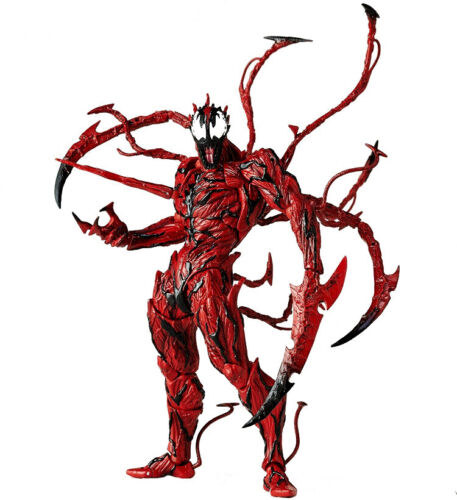 Red Venom Carnage Action Figure Spider Man Statue Model Toy Gift PVC Boxed - Picture 2 of 8