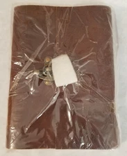 Earthbound Handmade Leather Coptic Bound Journal - 5" x 7"  - "Buffalo Hunter"