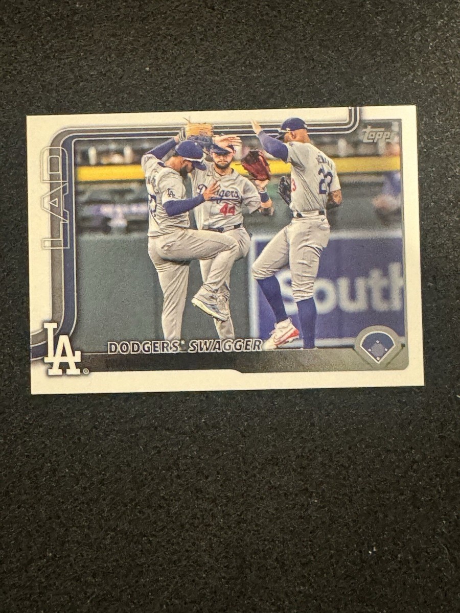 2025 Topps Series 1 Base Dodgers Swagger Los Angeles Dodgers