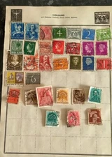 Vintage/Rare Holland, Hungary And Hong Kong Stamps - Job Lot