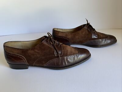 Salvatore Ferragamo BOUTIQUE Women Shoes Brown Leather/sued  display picture 1