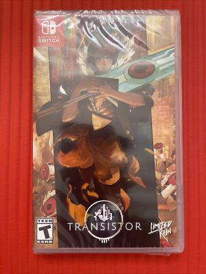 Transistor Nintendo Switch 2019 VARIANT COVER - BRAND NEW SEALED - Ship Today