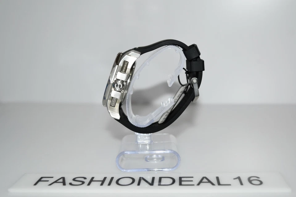 Nuevo Orefici Edición Limitada EJ Viso SS Negro Silicona Cronógrafo ORMEJ2C555 $895  Foto 3 de 4