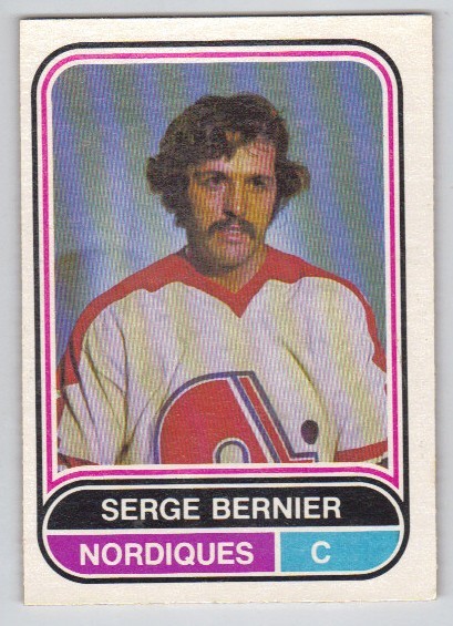 1975-76 OPC O-Pee-Chee WHA Serge Bernier #60 (VG - Ex)