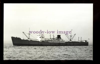 c4429 - Anchor Line Cargo Ship - Hazelmoor - Baujahr 1954 - Foto 5,5 x 3,5