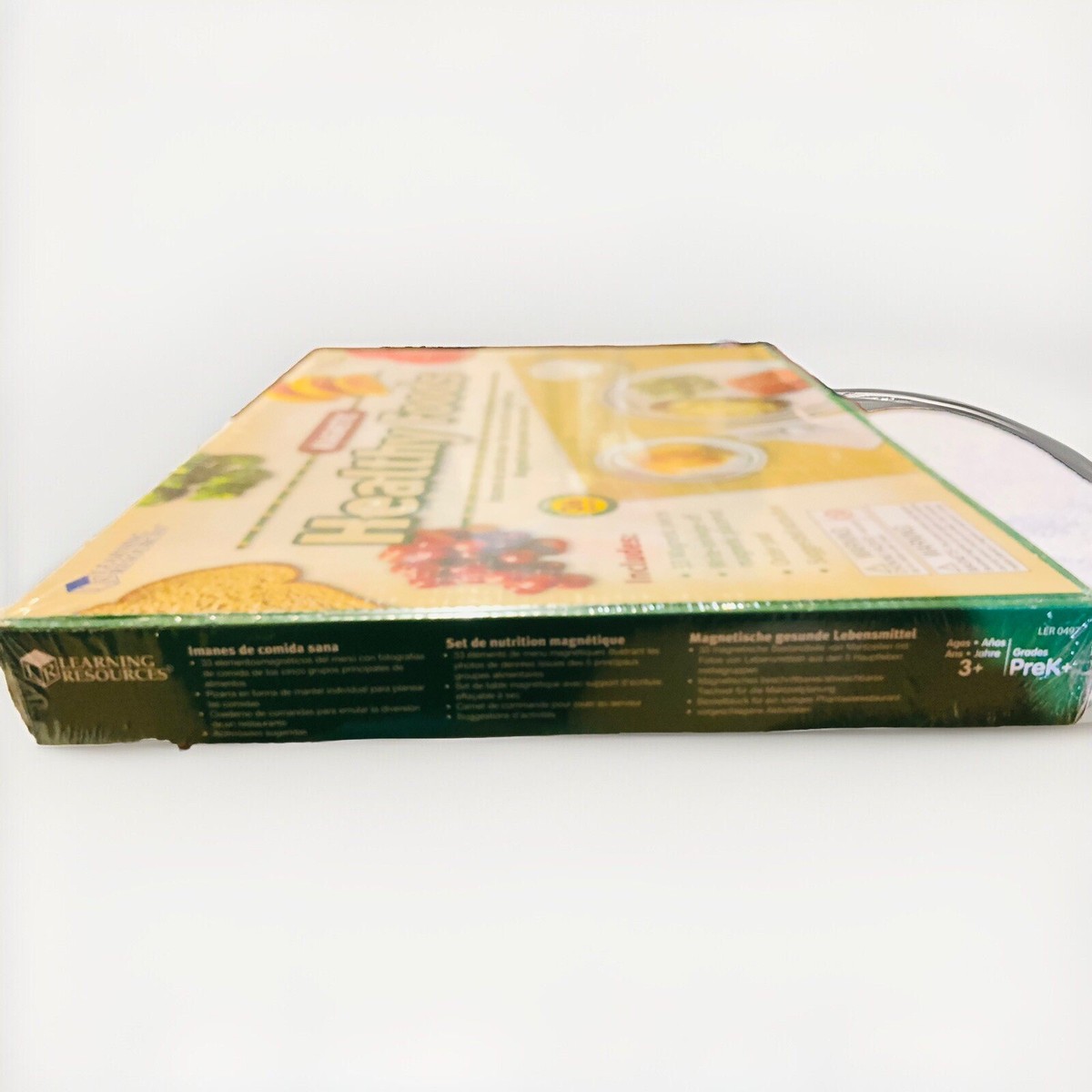 Mini Alphabet Foods Learning Resources Magnetic Healthy Foods by Learning Resources [並