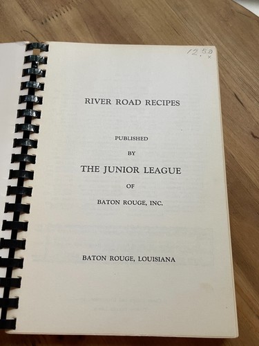 River Road Rezepte Junior League Kochbuch Menge 2 Schlagstock Rouge Louisiana - Bild 5 von 17