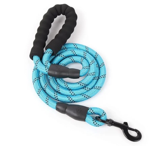 Nylon Training Dog Leash Heavy Duty Pet Products Strong Rope Recall Reflective - Picture 13 of 22