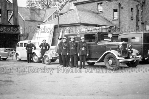 Vtt-47 A R P Feuerwehrmotor, Wasserpumpe, Southend On Sea, Essex. Foto