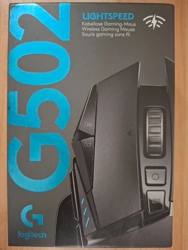 Logitech G502 Lightspeed Wireless Gaming PC Mouse | USB dongle | Black