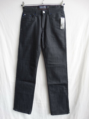 és Intern. Eldridge Denim Jeans W29 NEU Straight Skateboarding indigo raw NOS