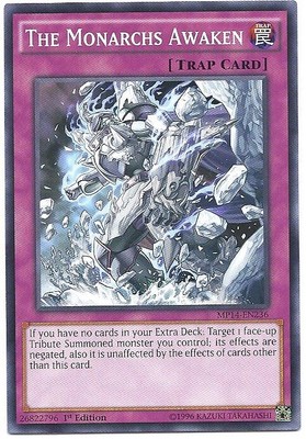 YU-GI-OH! The Monarchs Awaken (MP14-EN236) – Sammelkarte Aus Mega Pack 2014 | 1st Edition Common