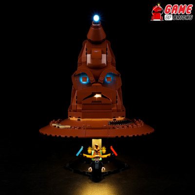 LED Light Kit for Talking Sorting Hat - Compatible with LEGO  76429