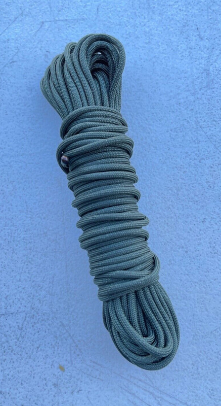 550 Parachute Cord! Paracord Nylon! Mil-Spec Type III 7 Strands! New/Olive Green