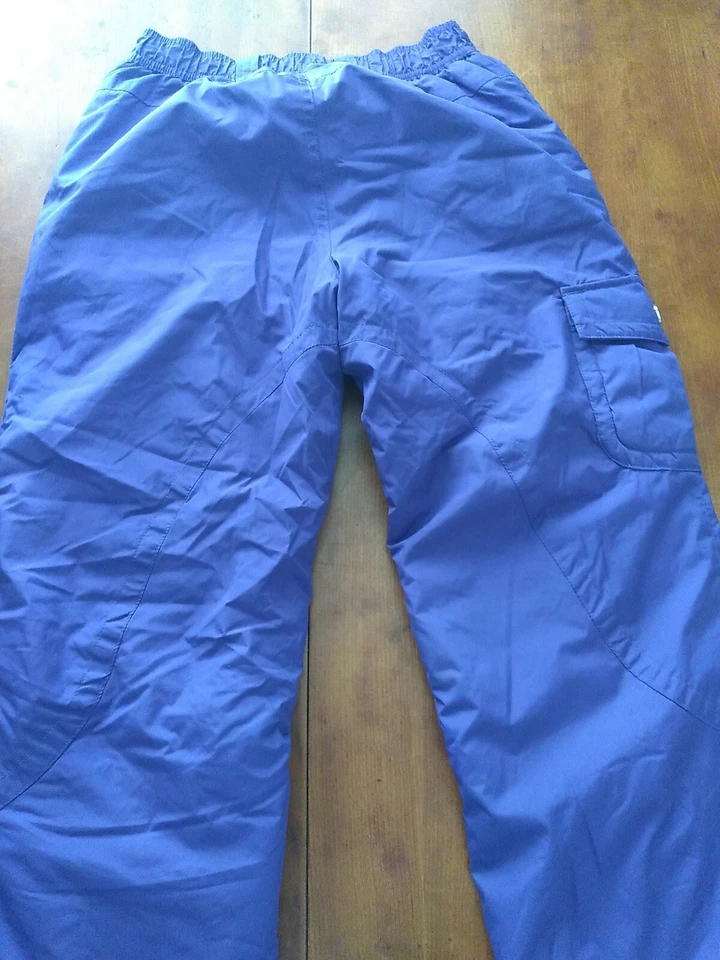 Pantalones de esquí de nieve Zero Xposur para niña talla M 10/12 púrpura 100 % originales Foto 3 de 4