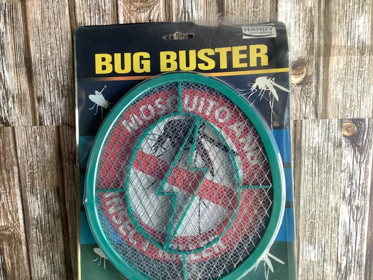 ORIGINAL BUG BUSTER HANDY INNOVATIONS UNOPENED OLD STOCK RACKET