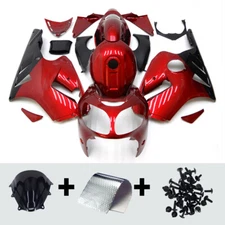 Fairing Kit For 2000 2001 Kawasaki Ninja ZX12R ABS Injection Red Black Bodywork