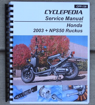 2003-2026 Honda Ruckus 50 SERVICE & REPAIR MANUAL