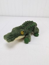Aurora Alligator Crocodile Plush 11" Stuffed Animal Toy Green August 2015