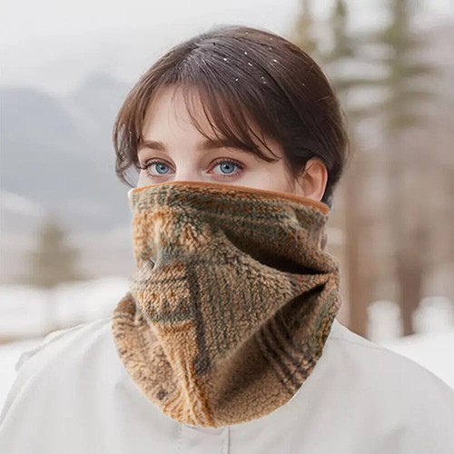 Scaldacollo Ghetta Pile Sci Maschera Viso Copertura Maschera Caccia Inverno Freddo - Foto 9 di 23