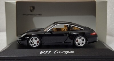 Porsche 911 997 Targa 4S 2007 Black 1:43 Minichamps WAP 02016017