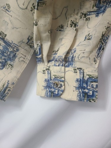 Vintage Memos Mens Shirt Long Sleeve Button Up Size Medium NWT - Picture 4 of 12