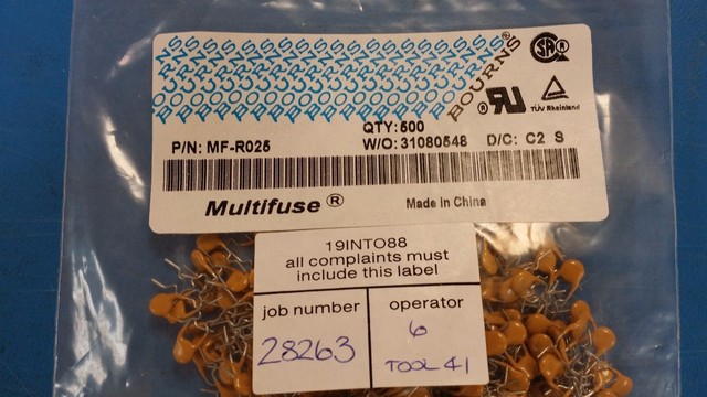 Предохранитель mf r025