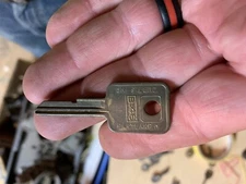 Curtis GM J Style Key Blank #2 B-46