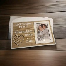 Godmother Pictures Frame, Fairy Godmother Photo Frame With Stand, Godmother 