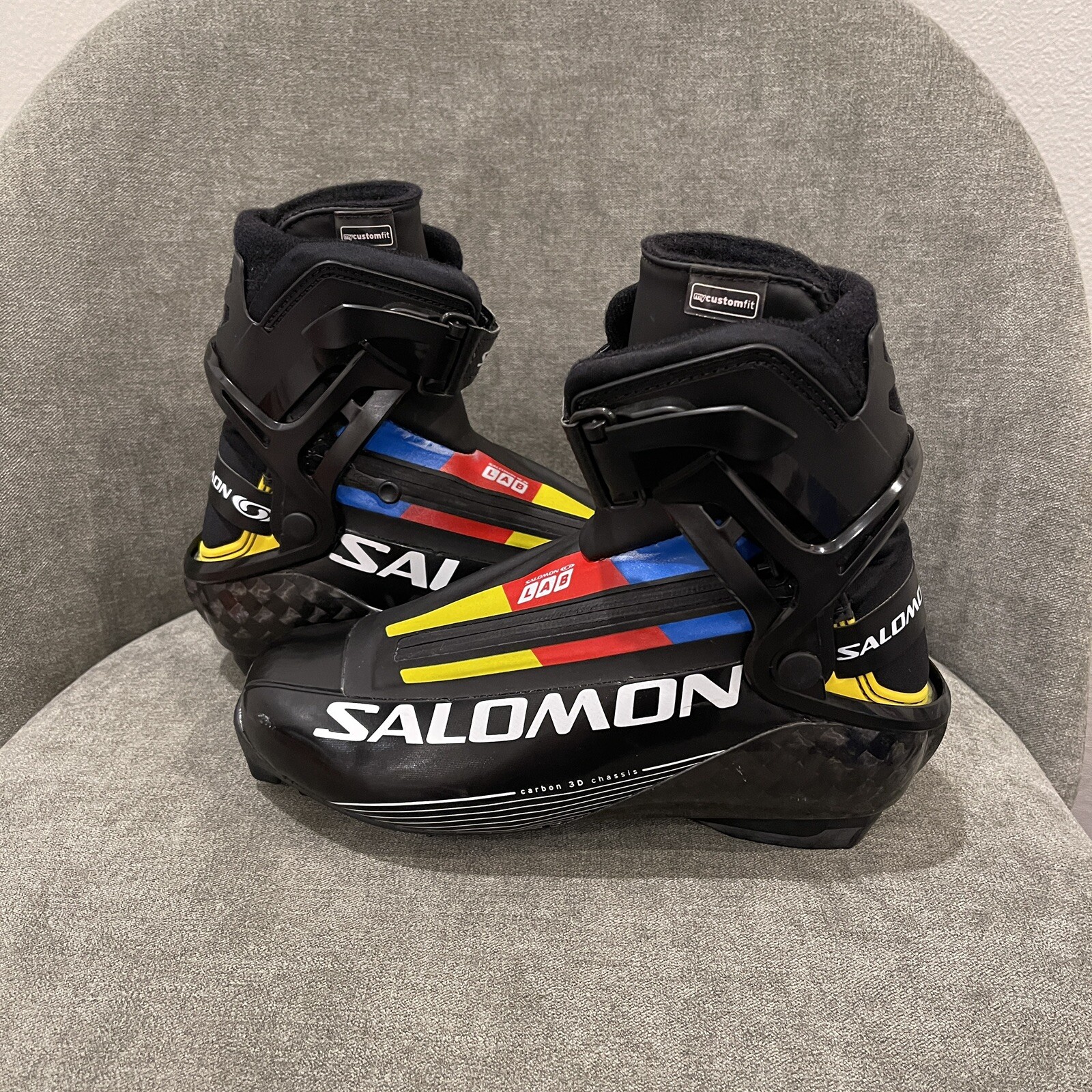 Scarponi da sci Salomon S lab donna carbonio telaio 3D 786090 taglia 36 2 3 US 4 5