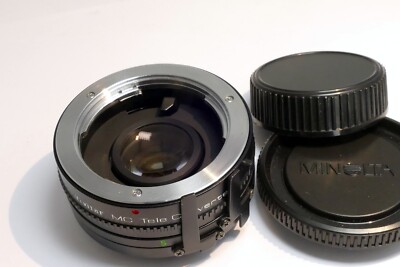 Vivitar 2X Lens For manual focus For Minolta MD MC mount teleconverter (w/ haze)